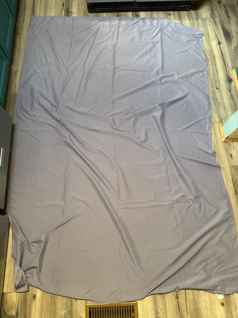 Comphy Microfiber Flat Sheet Lilac Purple 100% Polyester Massage Table Or Beddin